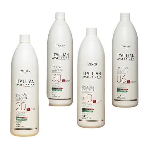 Água Oxigenada Estabilizada Itallian Color 1l Ox Original